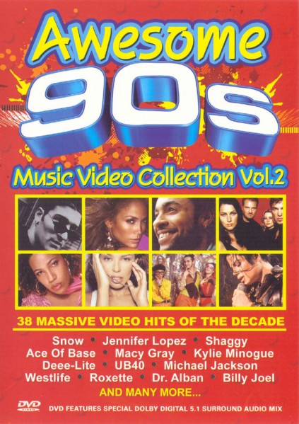 Awesome 90's Music Video Collection Vol. 2 [DVD] | Echo's Record