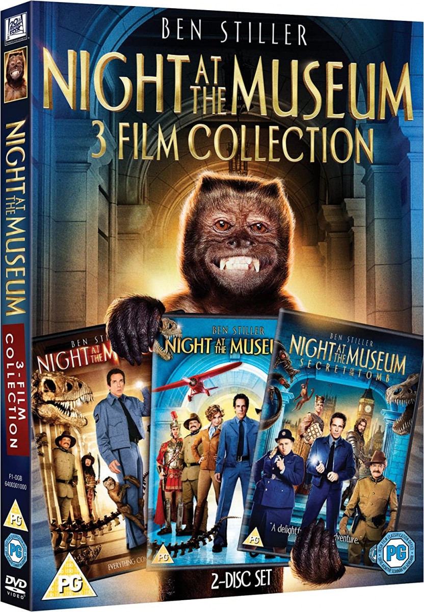 ミオヤマザキ　MEMORIAL BEST 3DAYS DVD-BOX Night At The Museum / Night At The Museum 2 / Night At The Museum