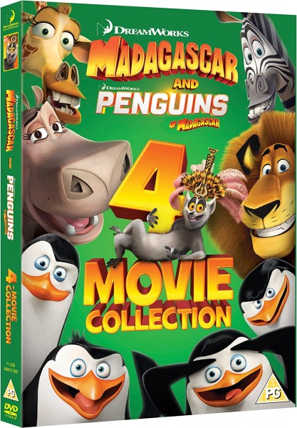 MadsMikkelsen 4作品 DVD Penguins Of Madagascar 4 Movie Collection [DVD] | Echo's Record