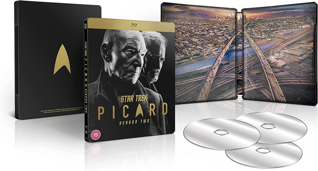 Star Trek Picard Season Steelbook [Blu-Ray] Echo's Record