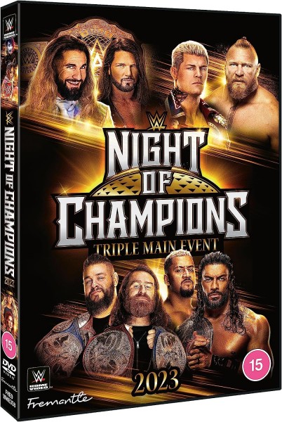 WWE Night Of Champions 2023 [DVD] Echo's Record Bar Online Store