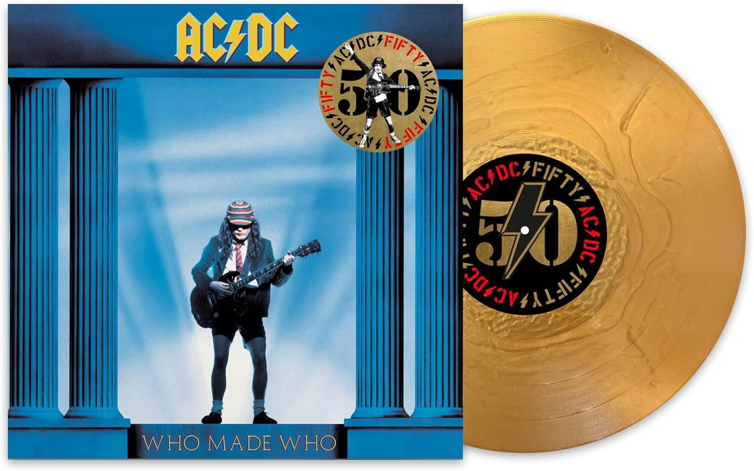 AC/DC - Who Made Who (50th Anniversary Gold Vinyl) [VINYL] | Echo's ...