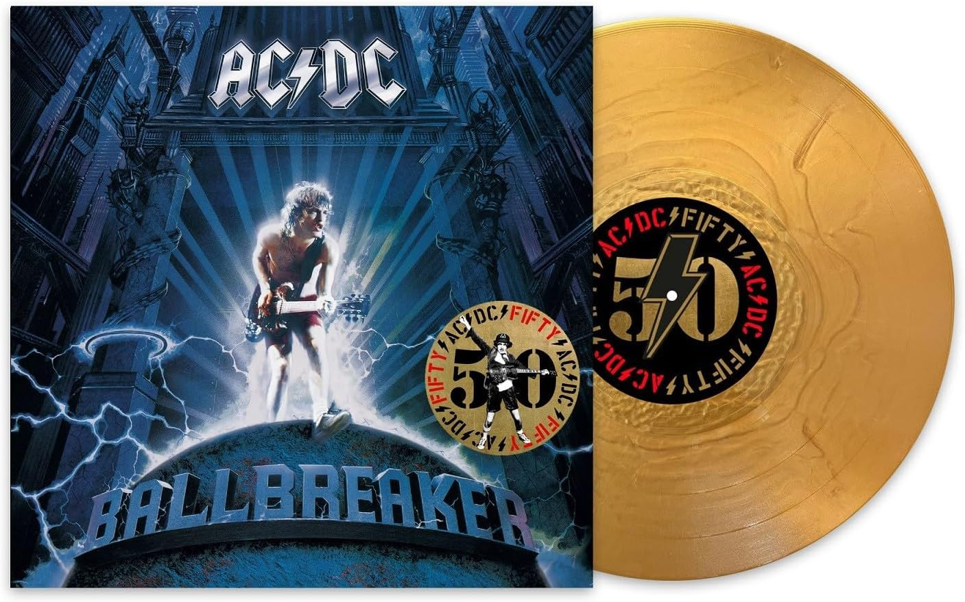 AC/DC - Ballbreaker (50th Anniversary Gold Color Vinyl) [VINYL] | Echo ...