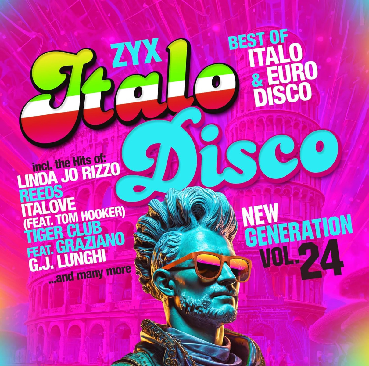 Zyx Italo Disco New Generation Vol.24 [CD] | Echo's Record Bar