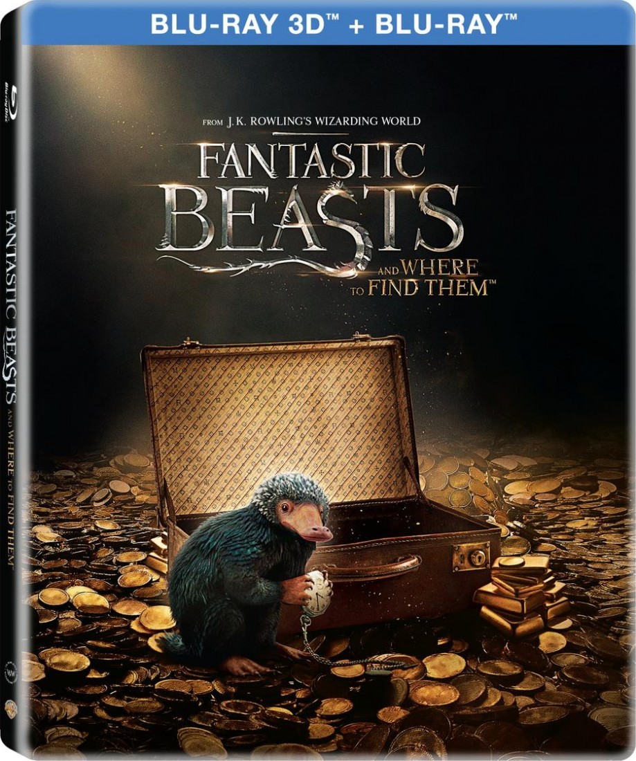 Fantastic Beasts and Where to Find Them (Steelbook) [BluRay+3D BluRay