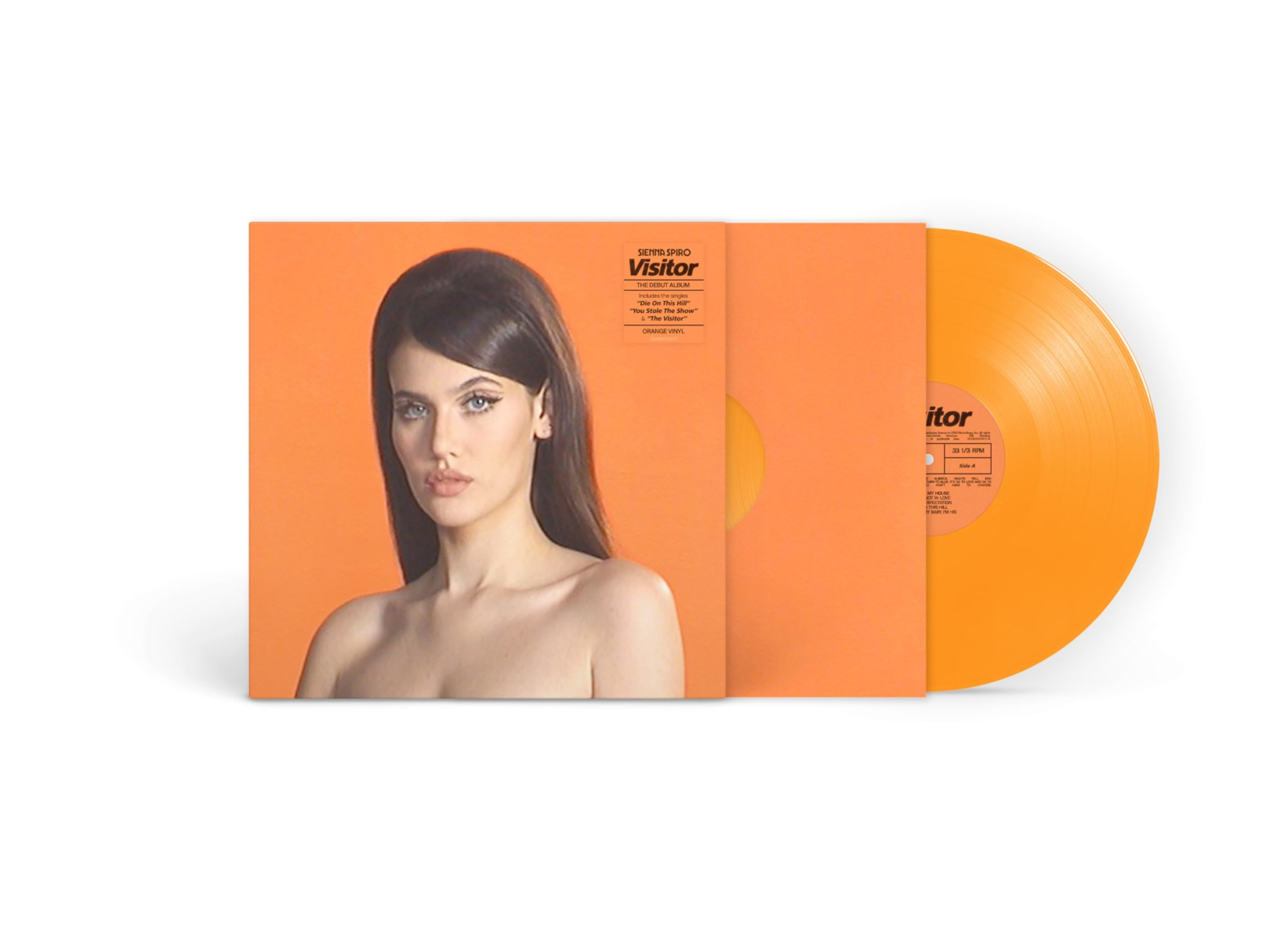 Sienna Spiro - Visitor (Orange Vinyl) [VINYL] | Echo's Record Bar