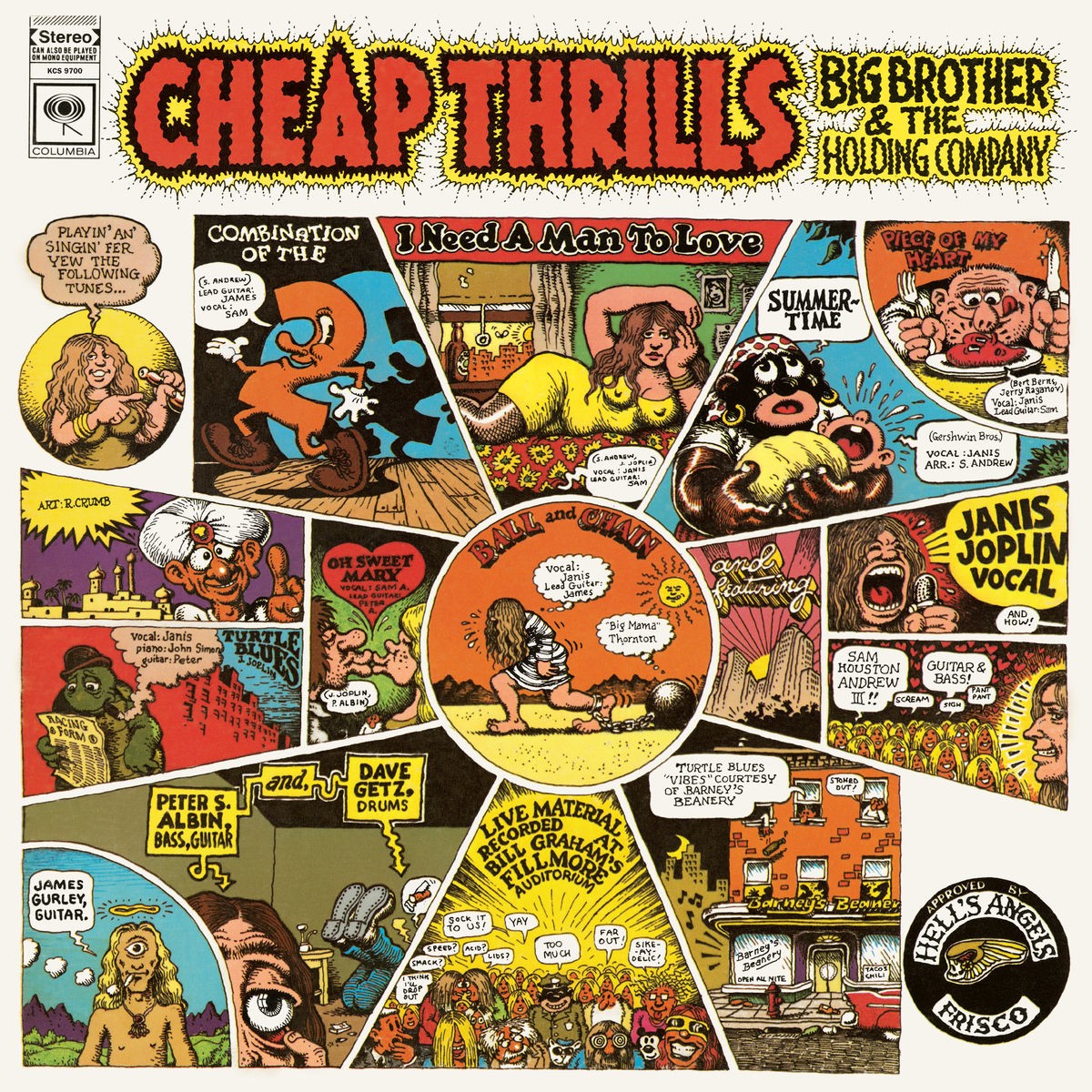 洋楽 g-rap Brothers-N-Business 1st Press Big Brother & The Holding Company & Janis Joplin - Cheap Thrills